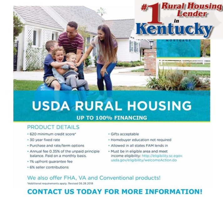 first time buyer kentucky usda, foreclosure, GUS approval, Kentucky Rural Housing and USDA Loans, Kentucky USDA Rural Development