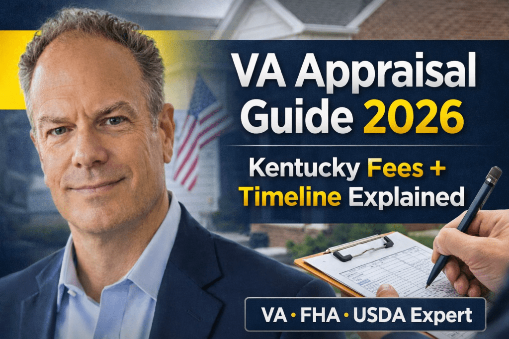 Learn how the VA appraisal process works in Kentucky for 2026. See VA appraisal fees, timelines, property requirements, and expert tips for veterans and real estate agents